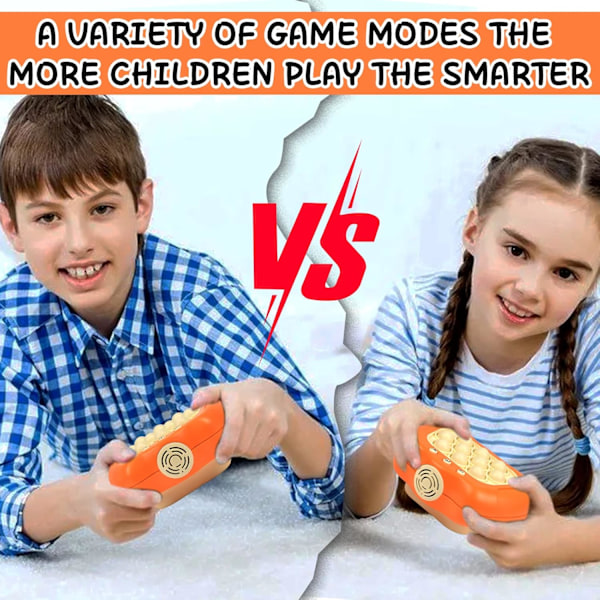 Bubbla sensorisk fidget-leksak spelkontroll, revolutionerande spelkonsol, pussel populära spel, pusselspelmaskin, bärbart spel för barn vuxna