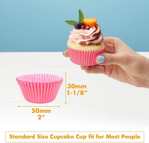 600 st Muffinspapper Muffinsformar Muffinspapper Bakformar för Kakor