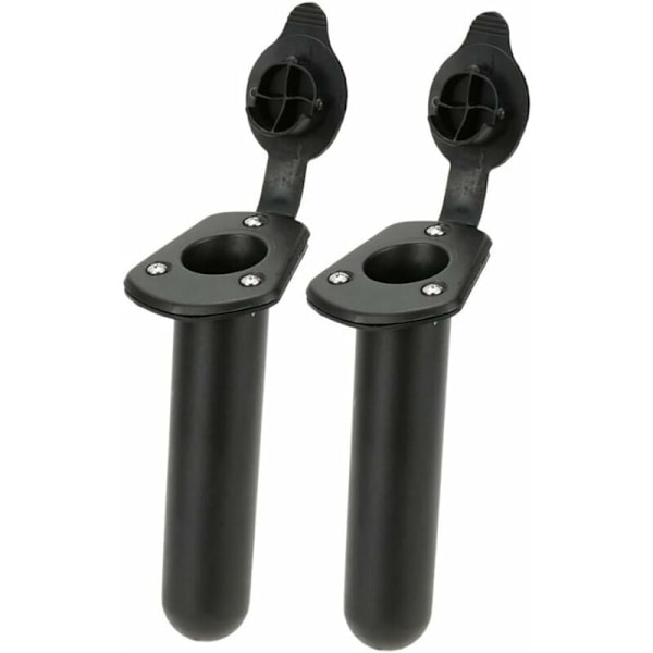 Sett med 2 stk. Flush Recessed fiskestang holder med Carter pakning Cap Cover