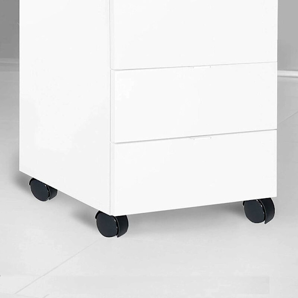 Sett med 4 møbelhjul 40 mm - Transporthjul med brems opptil 100 kg