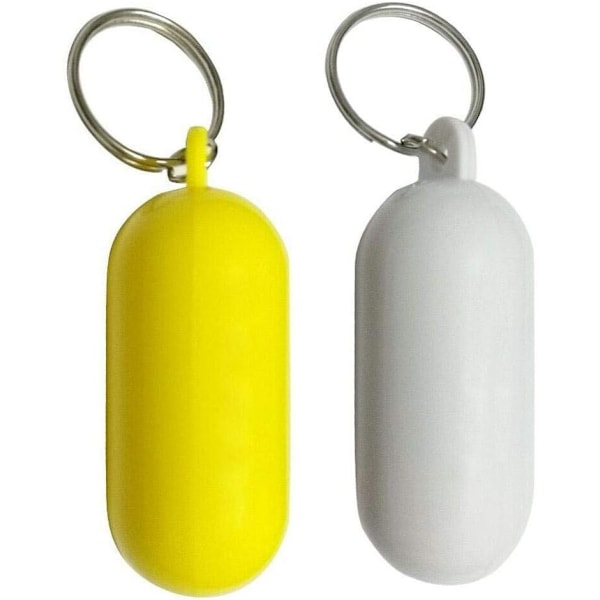 2PCS Flytende Båt Nøkkelring Flytende Nøkkelring Flytende Nøkkelring Marine Float Channel Nøkkelring for Vannsport