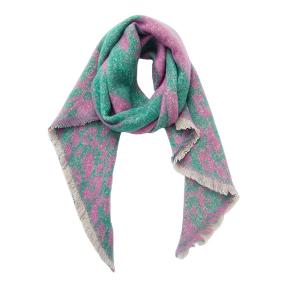 Naisten huivit, Shaalit ja Kääreet iltapukuihin Pashmina Shaalit Suuri Peitto Kääre Shaali Huivit pinkki vihertävä 240x40cm