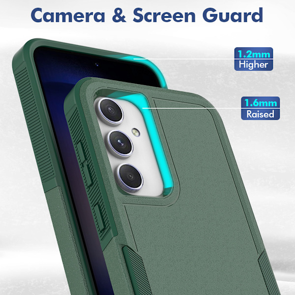 Mobiltelefonfodral - lämplig för Samsung A05 solid shell - PC+TPU stötsäker med fäste
