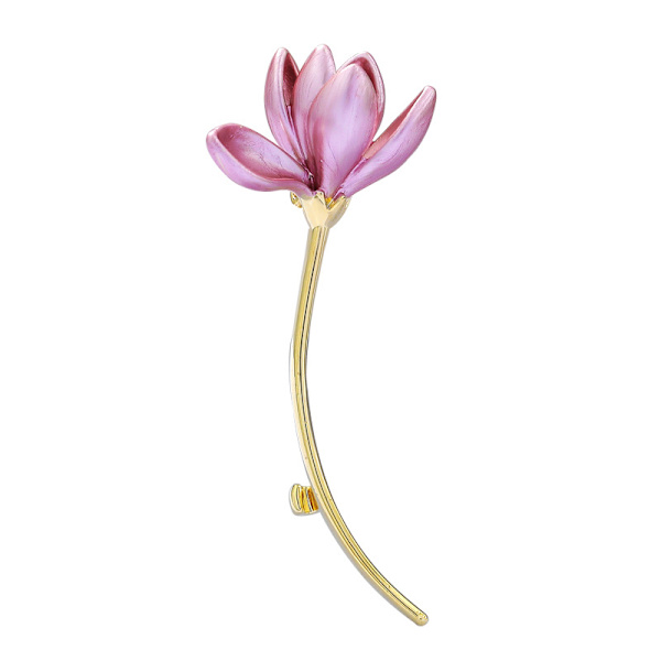 Brosch, corsage design nisch kofta kostym accessoarer pin, rosa