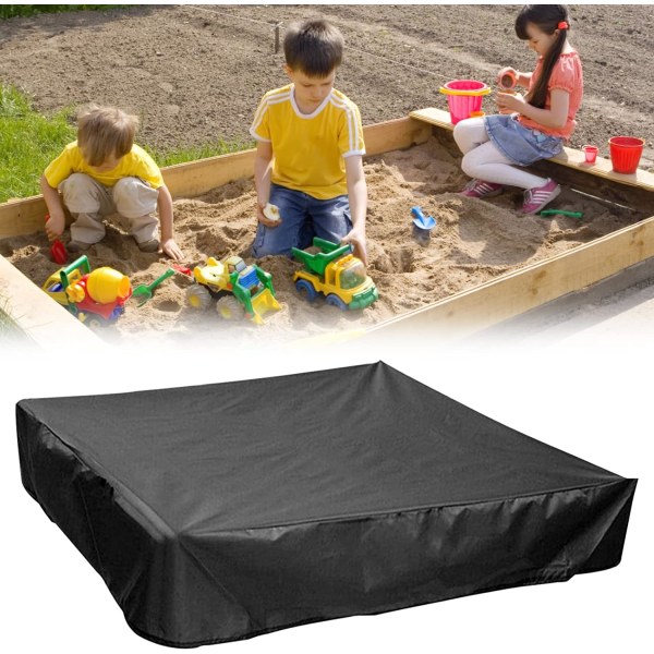Sandbox Cover, 150x150cm Sandbox Cover, , Cover svart