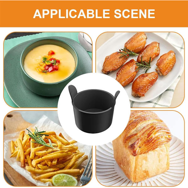 Muffinfodral Äggform Kokt Äggkopp | Silikon Äggform för Airfryer, Kokt Äggform, Äggkokare Insats för Pocherade Ägg & Ägg Benedict för Baki