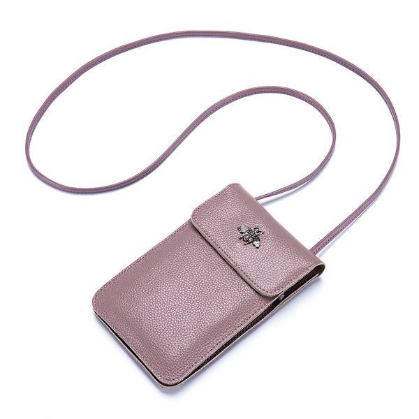 Kvindernes Touch Screen Tegnebog Lille Crossbody Mobiltelefon Taske med Skulderstrop