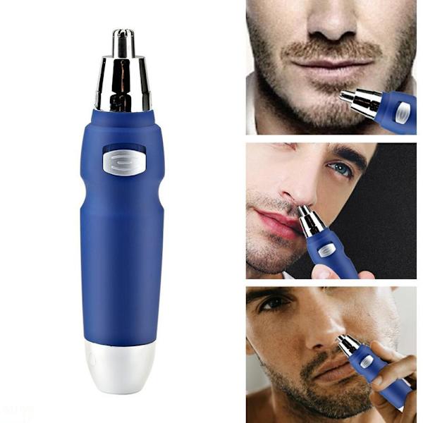 Næsehårstrimmer Næsehårsklipper Næsehårstrimmer Næsehårrenser Mænds Razor Til Næsehårstrimmer Næsehårstrimmer Mænd Metal Blå