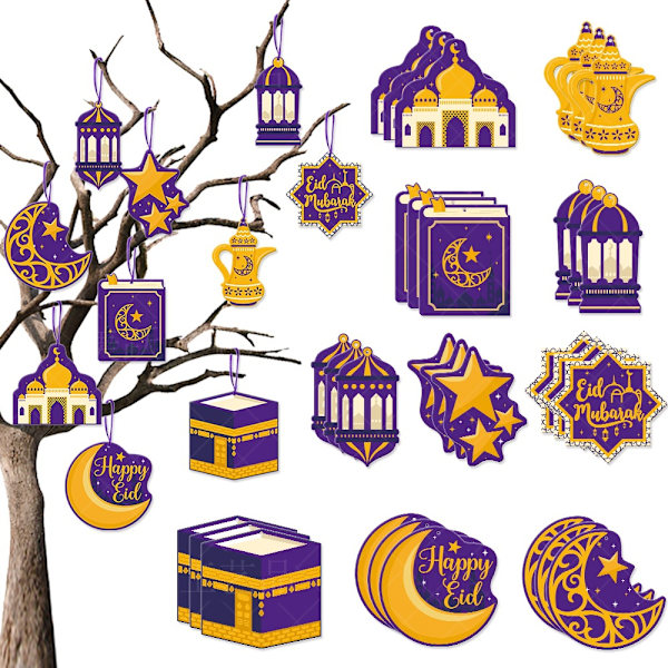 Eid Mubarak Hengemerke Ramadan Kareem Hengemerke Eid Al-fitr Festutstyr Dekor
