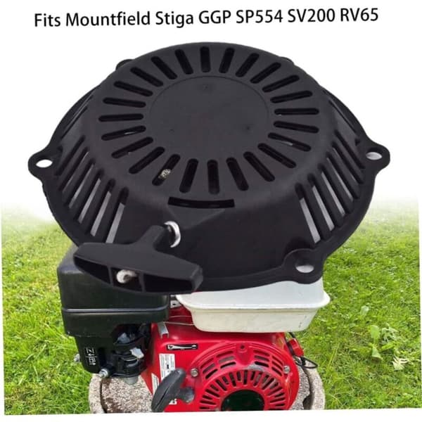Recoil Pull Starter Samling Plæneklipper Dele Kompatibel med GGP SP554 SV200 RV