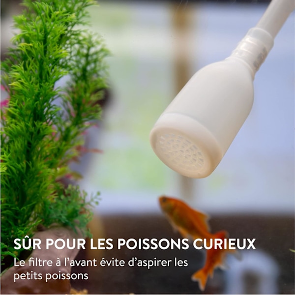Akvarie Vakuumrenser - Akvarie Rengøringspumpesæt - Kraftig Siphon til