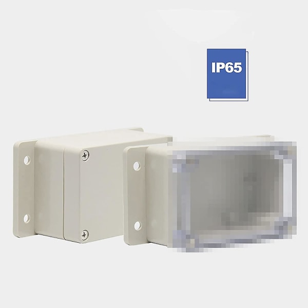 Ip65 vanntett koblingsboks Abs elektrisk prosjektkapsling størrelse 27-158*9