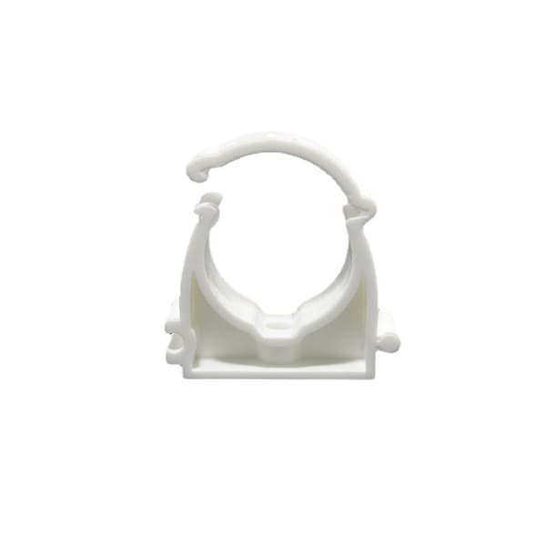 50-pack, diameter 25mm enkel diameter slangklämma, plastslangklämmor