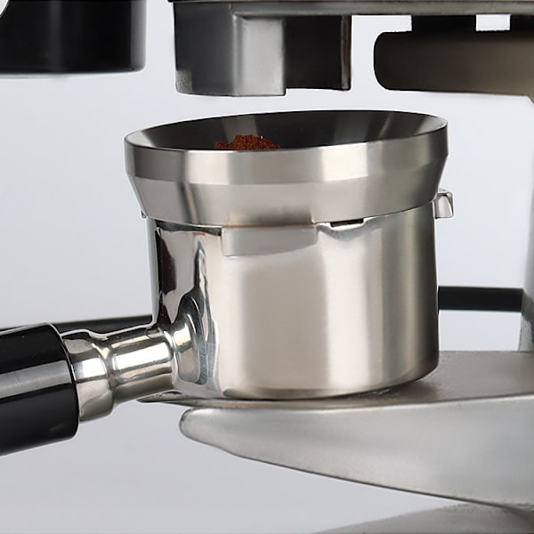 Espresso kahvin suppilo ruostumaton teräs kahvi sisäinen kortti rengas 53mm annostelu r