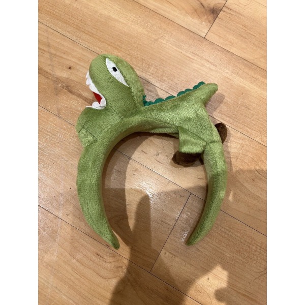 4 stk dinosaur ørehodebånd dyr tegneserie hodeplagg plysj tema P