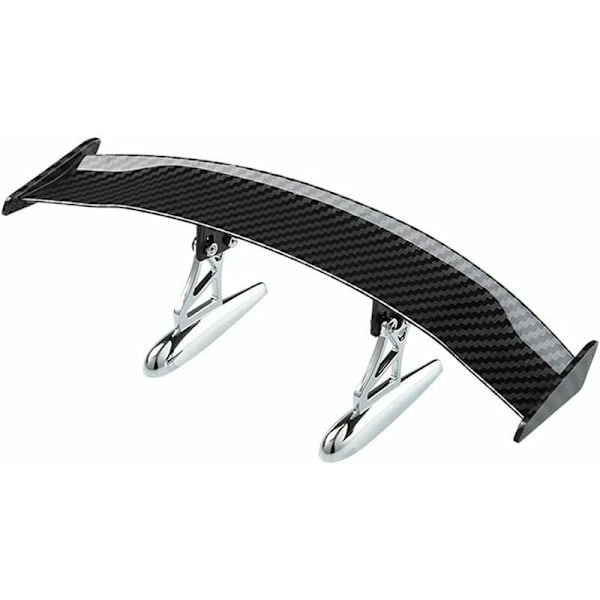 Mini bil bakspoiler, kolfiber bil bakspoiler dekoration universell mini kolfiber spoiler