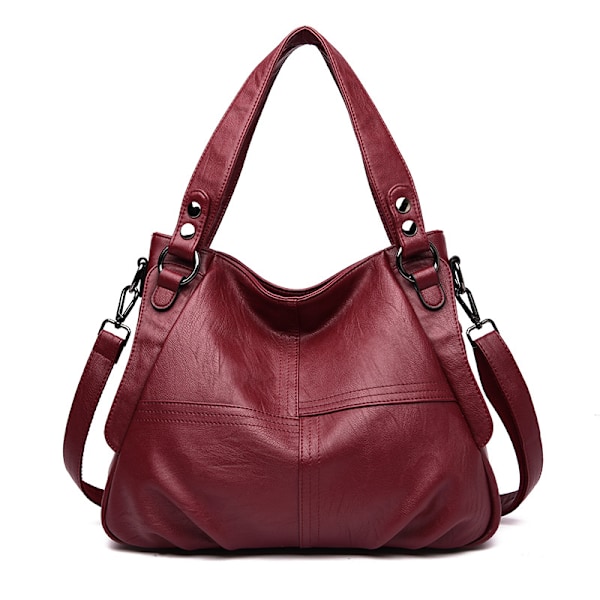 Mode Kvinder Pu Læder Håndtasker Skuldertasker Alsidig Crossbody Taske