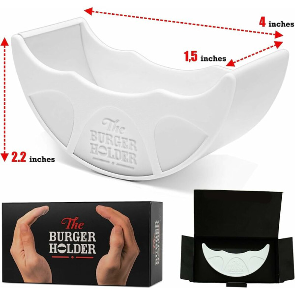 Original Burger Holder - Zero Waste Burger Wrap - Eco Friendly Kitchen Acce