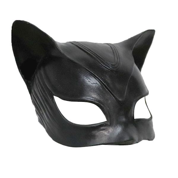 Kvinde Kat Selina Kyle Maske Bruce Wayne Kostume Latex Fancy Voksen