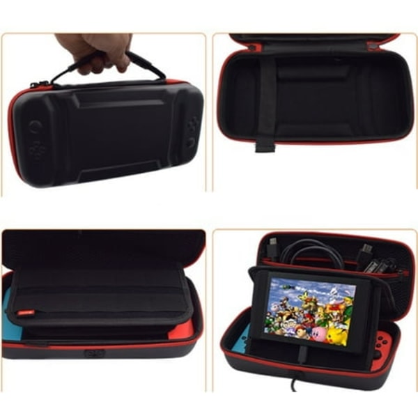 Game Console Travel Bag Portable Shockproof Waterproof EVA Hard Shell Stora