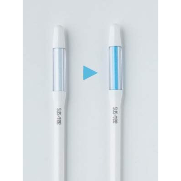 Aquameter, bevattningsindikator för växter, enkel att använda, 12 cm (liten, vit)