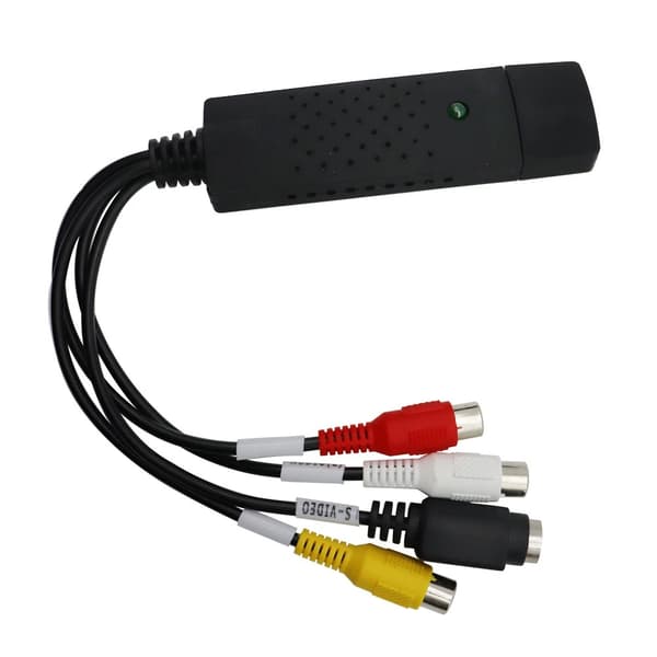USB VHS TIL DVD-KONVERTER VIDEO LYD KONVERTER CAPTURE KORT ADAPTER