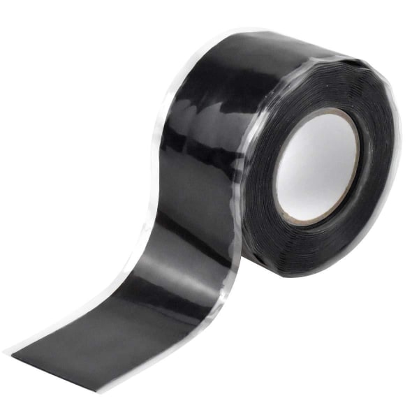 Tape Vandtæt Klæbende Tape Læk Slange Vand Sort Isolering Ta