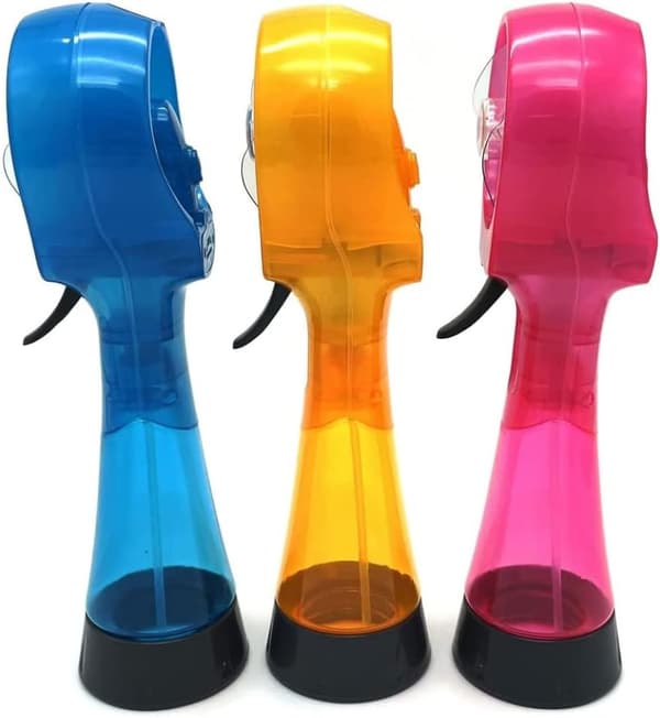Mini Handheld Fan Handheld Fan (Gul) 27*6.2*9cm