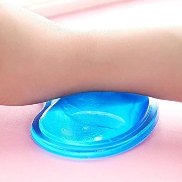 Silikone Gel Håndledsstøttepude Hjerteformet Translucens Ergonomisk