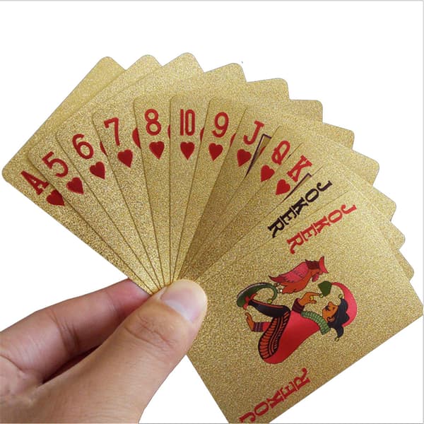 Spil - Spillekort - Poker - Guld
