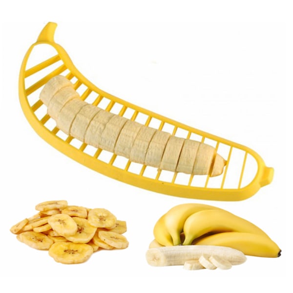 1 st praktisk bananskärare fruktskärare hackare kök pryl verktyg