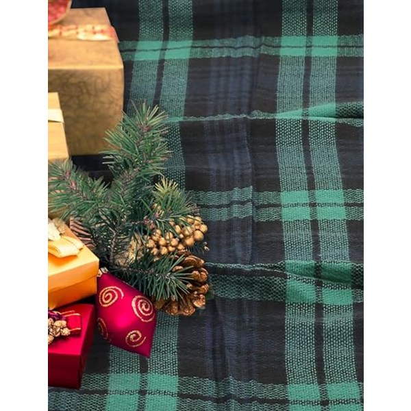 Dametærnet tæppe Vinterhalstørklæde Varmt hyggeligt Tartan Wrap Oversize