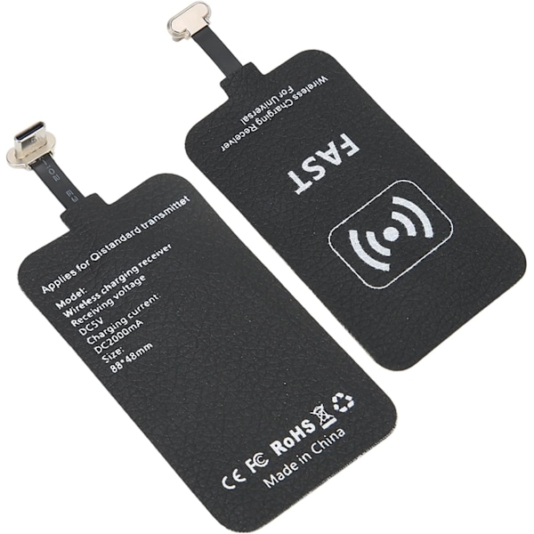 Type-C Trådlös Laddare Mottagare 10W Snabb Trådlös Induktion Laddare Mottagare Snabb Patch Modul Interface Mottagare och Qi Mottagare Adapter