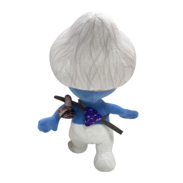 Smurf Cat Plyschleksak, 25cm Söt Smurf Cat Plyschleksak, Blå