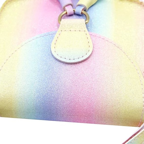 Barn Jenter Småbarn Mini Skulder Veske Crossbody Bag med Dusker