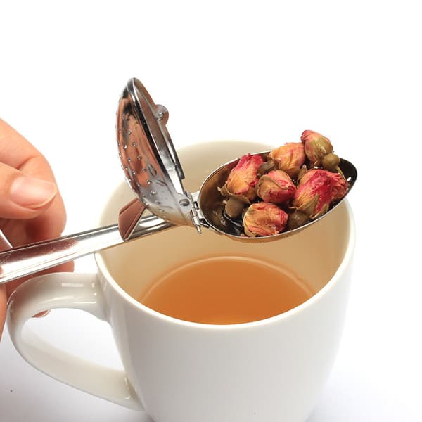 3 stk. rustfrit stål te-infuser, 14 x 3,7 x 3 cm