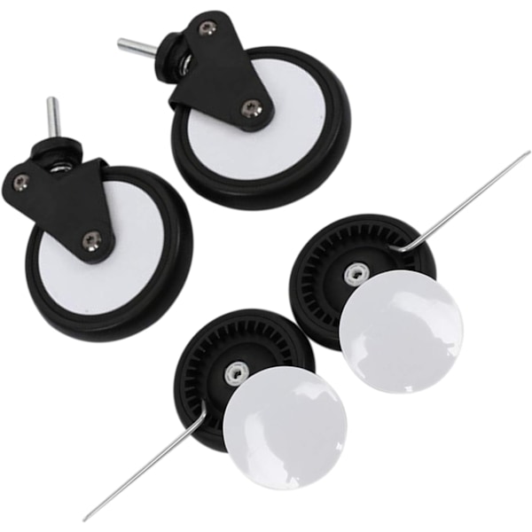 Reservedeler for barnesengs hjul, svingbare hjul kompatible med Yoyo forhjul