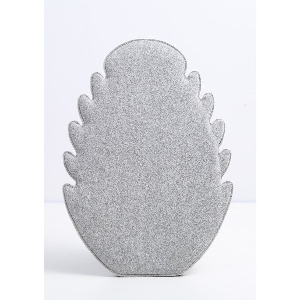 Suede Flame Board Halskjede Display Stativ Kvinner Smykker Organizer