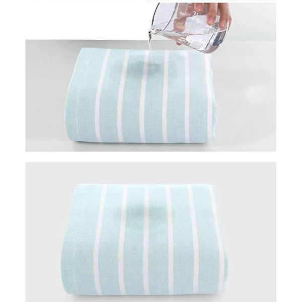 Bomulds Gause Muslin Håndklæder (3-pak, 33*76cm) - Bløde, Absorberende og Holdbare Håndklæder til Hjem og Udendørs Brug Grå, Rosa og Blå