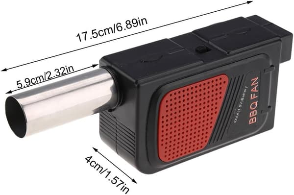 Bärbar elektrisk fläkt Grill Luft/Eld/Grill Fläkt Fläkt Fläkt BBQ Fläkt