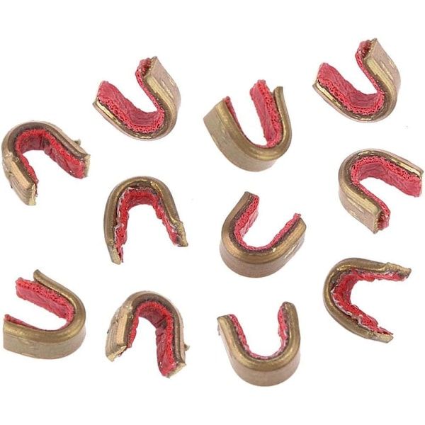 10 stk. Buestring Nocks Spenneklips Nocking Point for Bukskyting