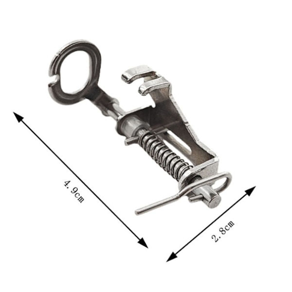 Metal Open Toe Free Motion Quilting Darning Embroidery Presser Fo