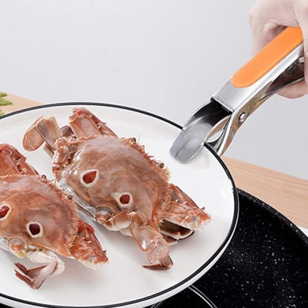 Tang for å løfte varme retter, boller, panner, retter fra mikrobølgeovnen,