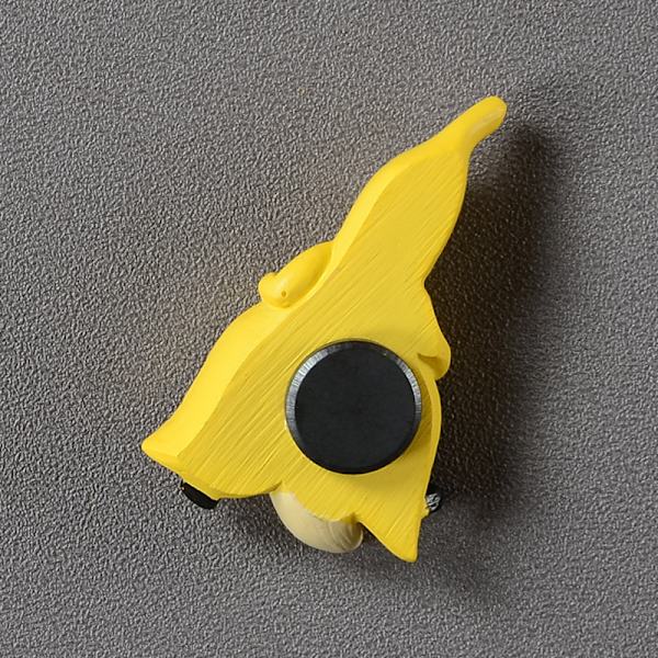 Set med 2 søte kjøleskapsmagneter frukt banan og avokado morsomme magneter f