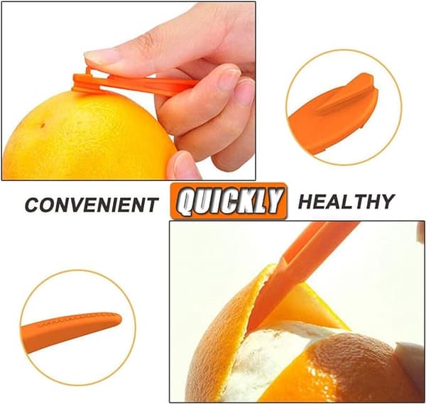 Appelsinskreller i plast, 2-pakning