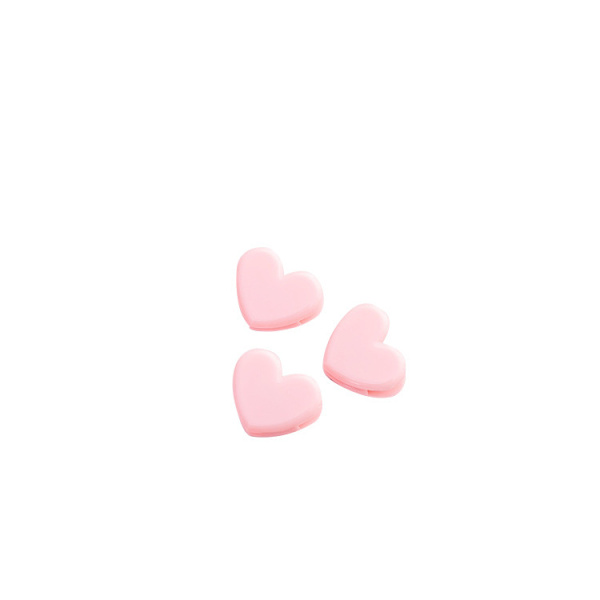 16 stk. rosa kjærlighetsklips