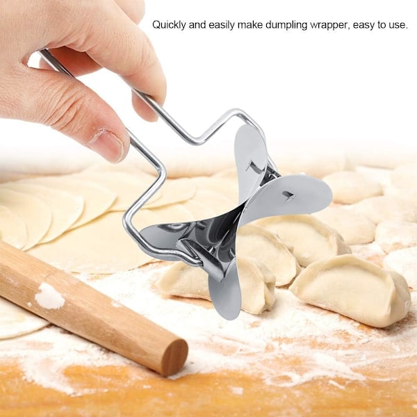 Dumpling Form og Skærer Sæt, Dumpling Maker Dej Presse Dumpling Skærer Dumpling Hud Maker Wrapper Form til Køkken