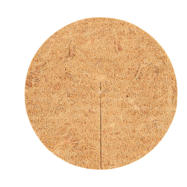 4 stycken kokosmattor för växter, skyddsskiva för kokosmattor, kokosfiber-mulchmatta, skydd för krukväxter (30 CM)