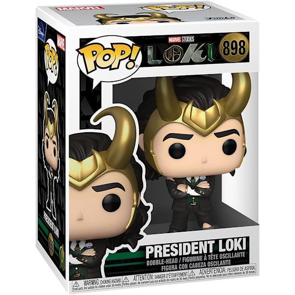 Pop! Marvel: Loki - President Loki Vinyyli Bobblehead
