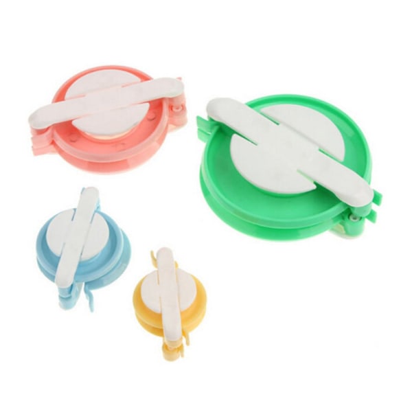 4 størrelser Pompom Maker Tool Set for Fluff Ball Weave DIY Ullgarn Strikking C
